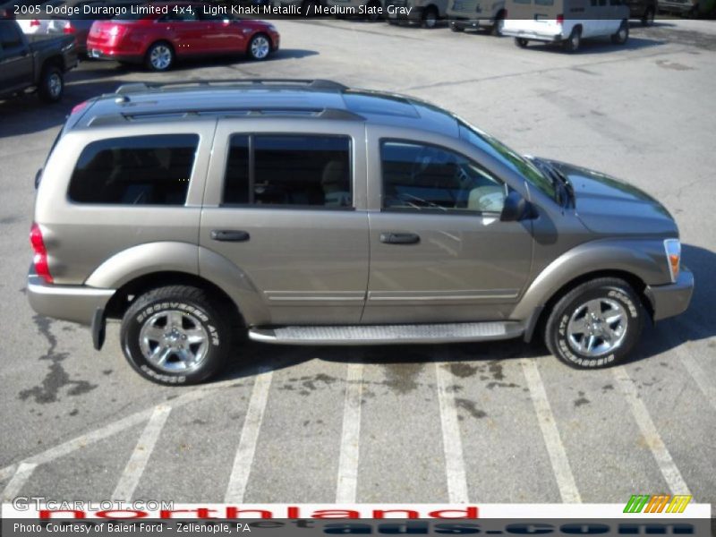 Light Khaki Metallic / Medium Slate Gray 2005 Dodge Durango Limited 4x4