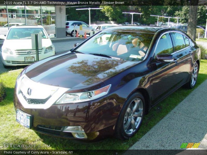 Mayan Bronze Metallic / Umber Brown 2010 Acura TL 3.7 SH-AWD Technology