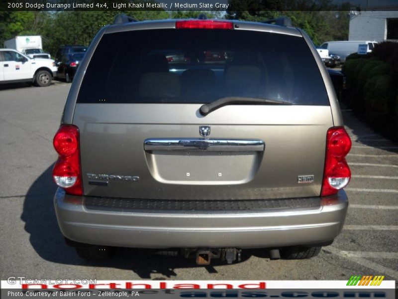 Light Khaki Metallic / Medium Slate Gray 2005 Dodge Durango Limited 4x4
