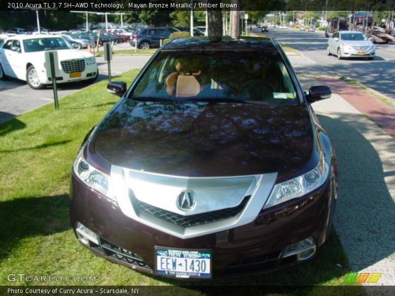 Mayan Bronze Metallic / Umber Brown 2010 Acura TL 3.7 SH-AWD Technology