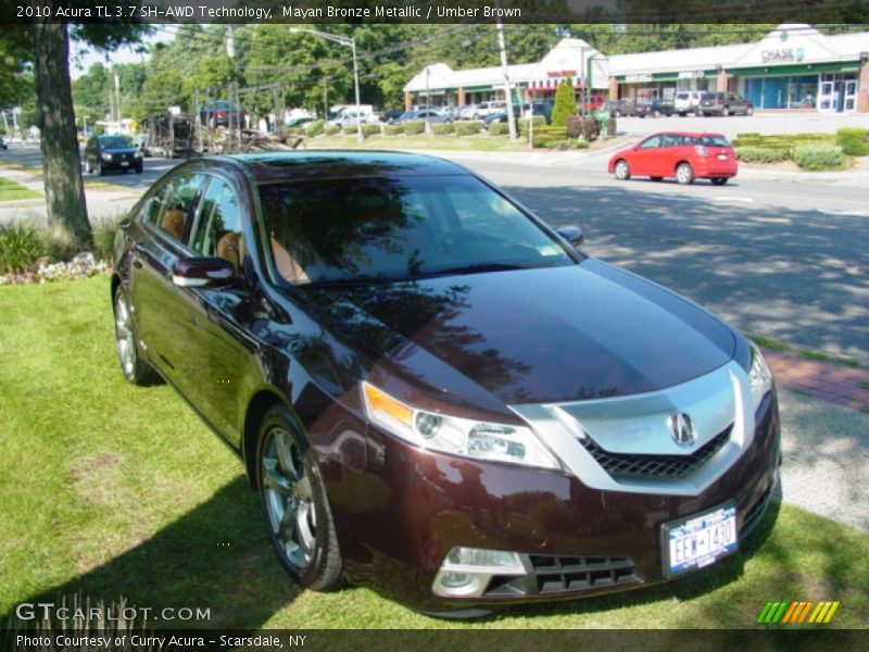 Mayan Bronze Metallic / Umber Brown 2010 Acura TL 3.7 SH-AWD Technology