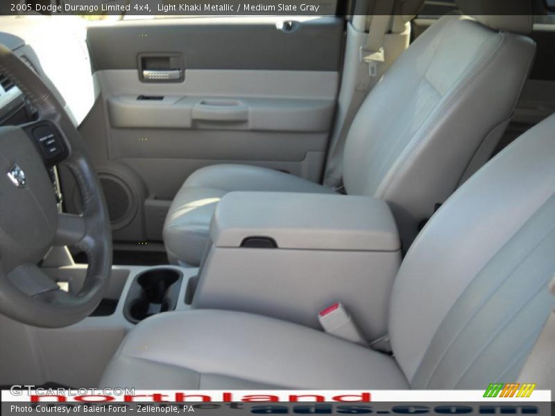 Light Khaki Metallic / Medium Slate Gray 2005 Dodge Durango Limited 4x4
