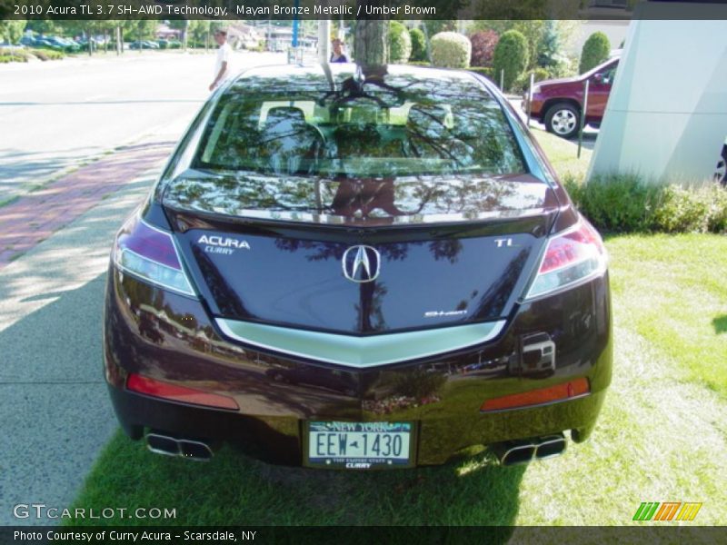 Mayan Bronze Metallic / Umber Brown 2010 Acura TL 3.7 SH-AWD Technology