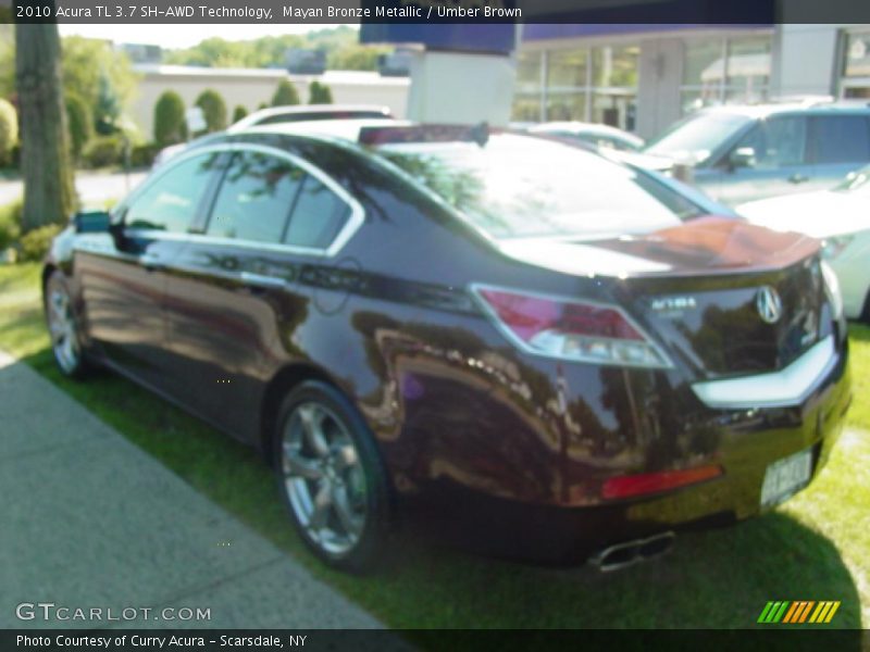 Mayan Bronze Metallic / Umber Brown 2010 Acura TL 3.7 SH-AWD Technology