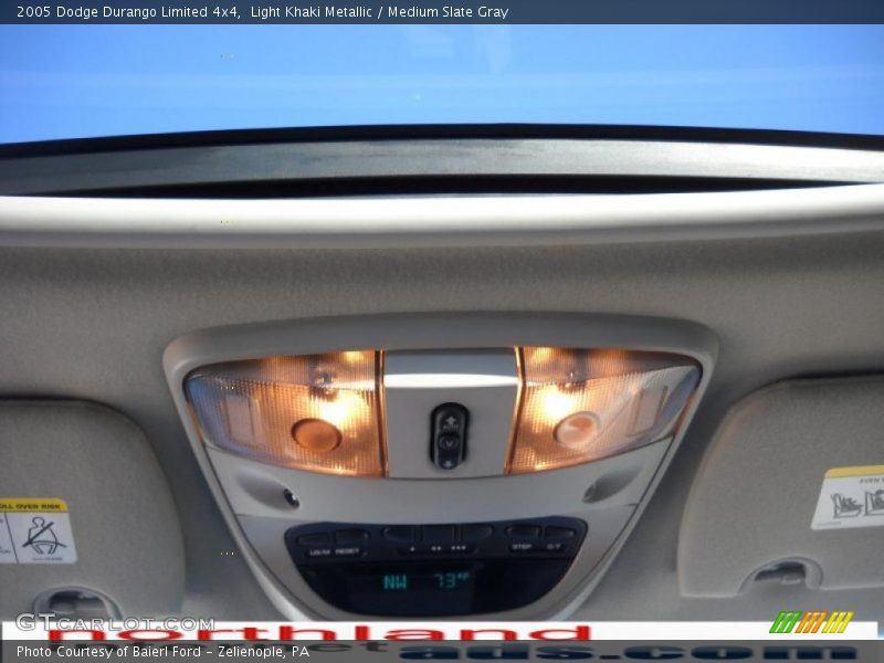 Light Khaki Metallic / Medium Slate Gray 2005 Dodge Durango Limited 4x4