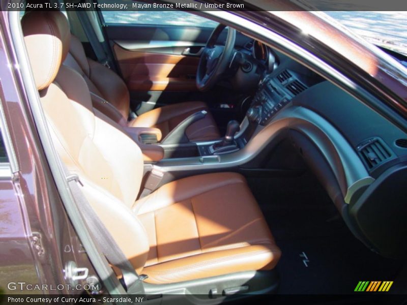 Mayan Bronze Metallic / Umber Brown 2010 Acura TL 3.7 SH-AWD Technology