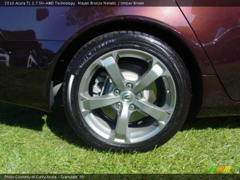 Mayan Bronze Metallic / Umber Brown 2010 Acura TL 3.7 SH-AWD Technology