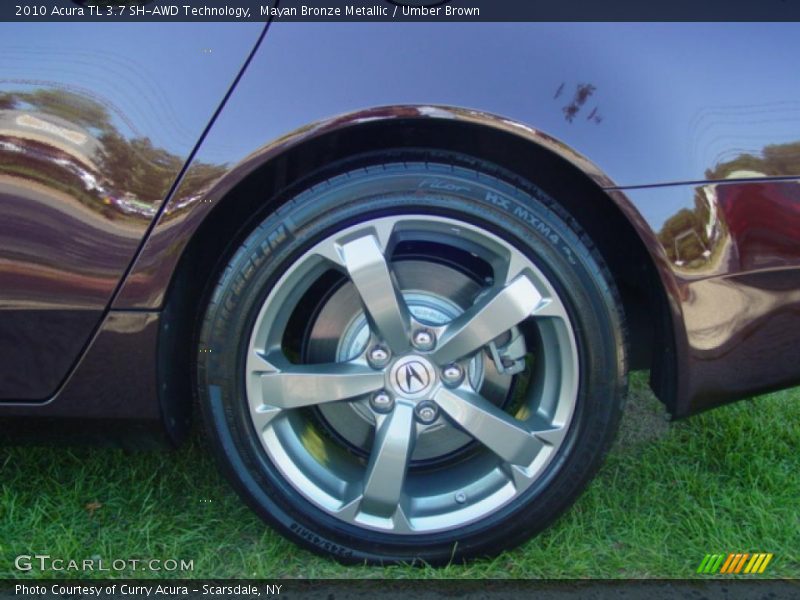 Mayan Bronze Metallic / Umber Brown 2010 Acura TL 3.7 SH-AWD Technology