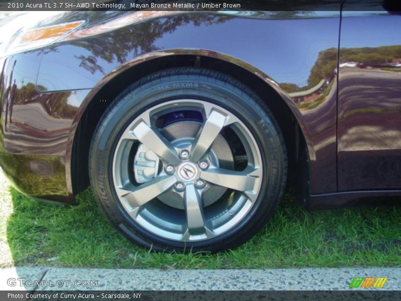 Mayan Bronze Metallic / Umber Brown 2010 Acura TL 3.7 SH-AWD Technology