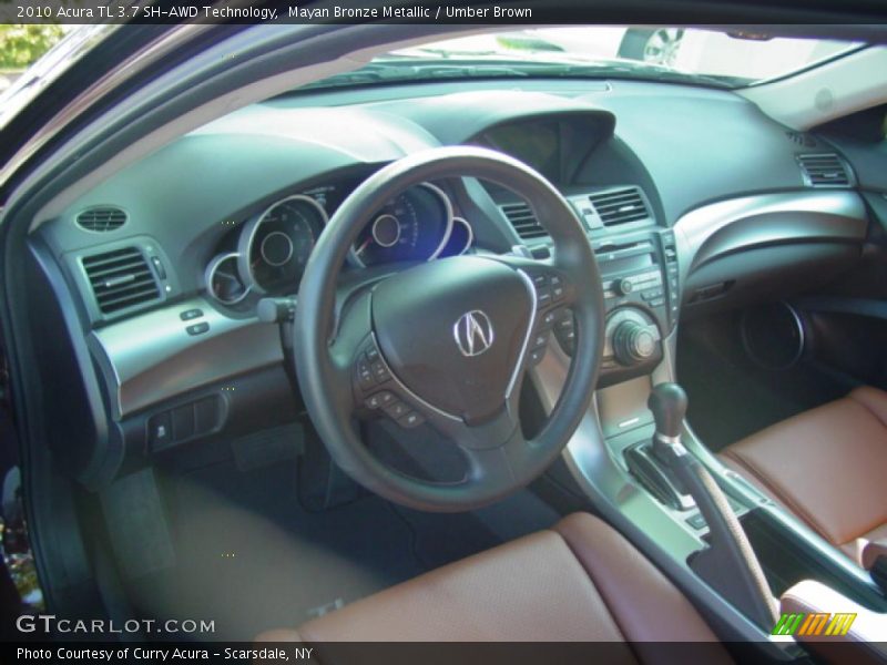 Mayan Bronze Metallic / Umber Brown 2010 Acura TL 3.7 SH-AWD Technology