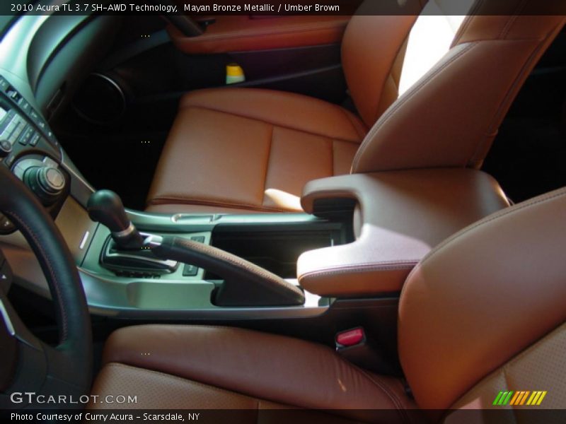 Mayan Bronze Metallic / Umber Brown 2010 Acura TL 3.7 SH-AWD Technology