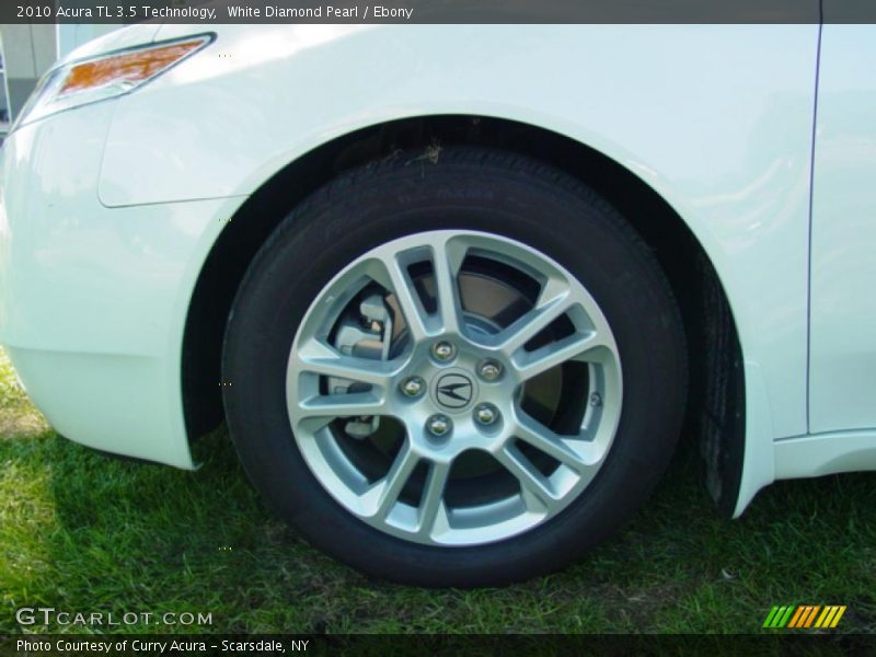 White Diamond Pearl / Ebony 2010 Acura TL 3.5 Technology