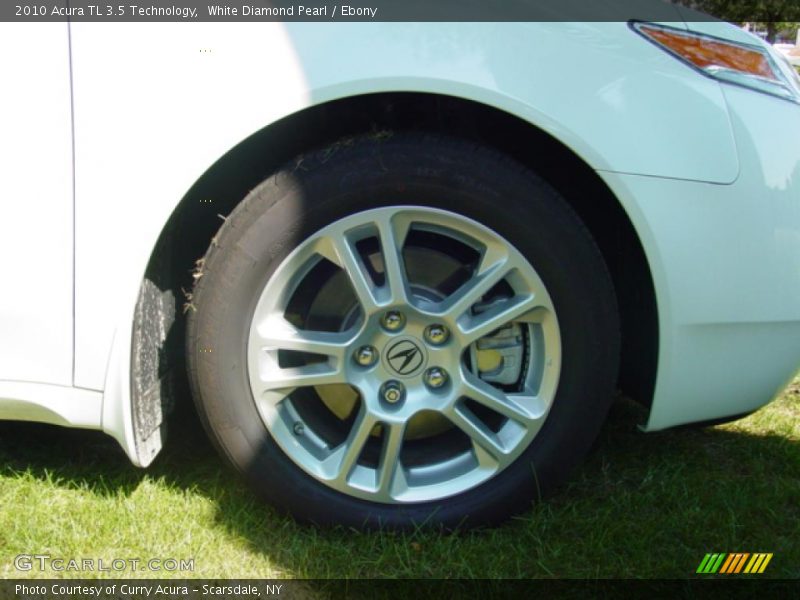 White Diamond Pearl / Ebony 2010 Acura TL 3.5 Technology
