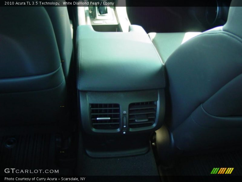 White Diamond Pearl / Ebony 2010 Acura TL 3.5 Technology
