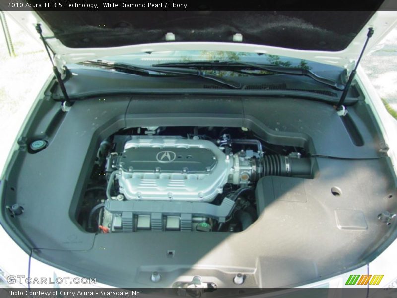 White Diamond Pearl / Ebony 2010 Acura TL 3.5 Technology