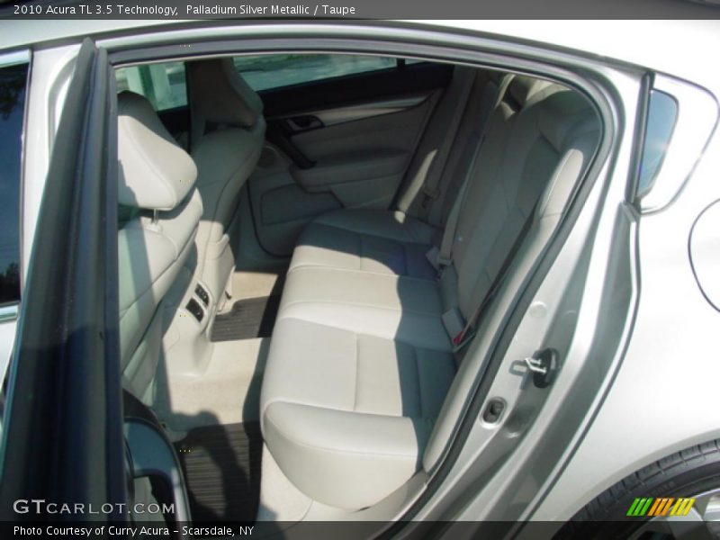 Palladium Silver Metallic / Taupe 2010 Acura TL 3.5 Technology