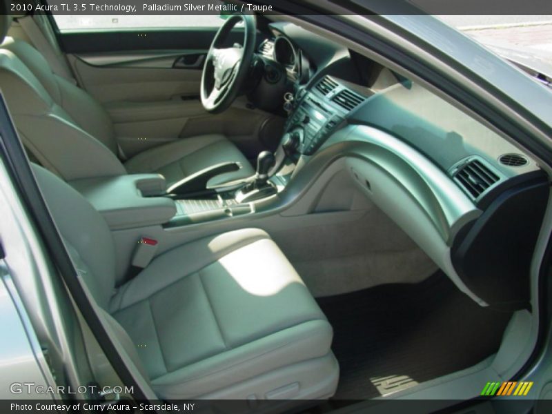 Palladium Silver Metallic / Taupe 2010 Acura TL 3.5 Technology