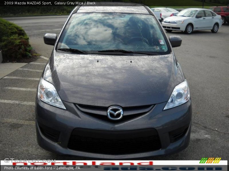 Galaxy Gray Mica / Black 2009 Mazda MAZDA5 Sport