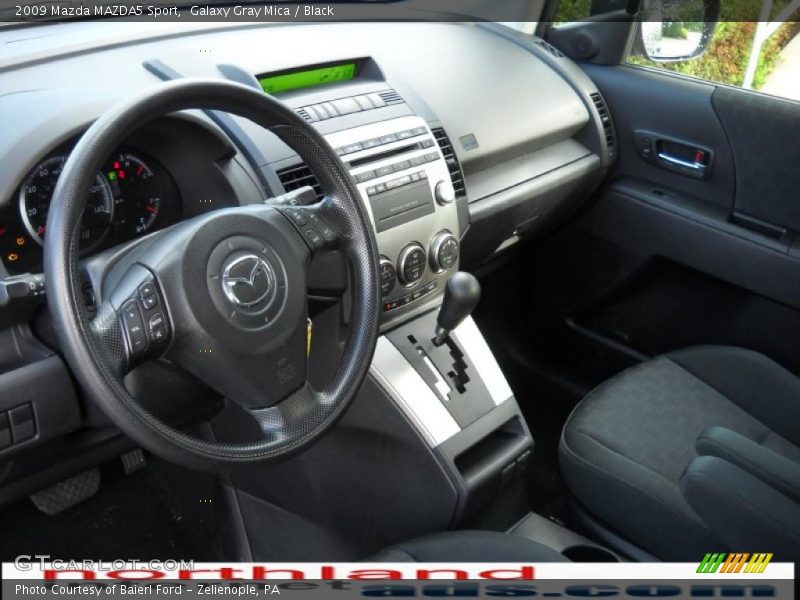 Galaxy Gray Mica / Black 2009 Mazda MAZDA5 Sport