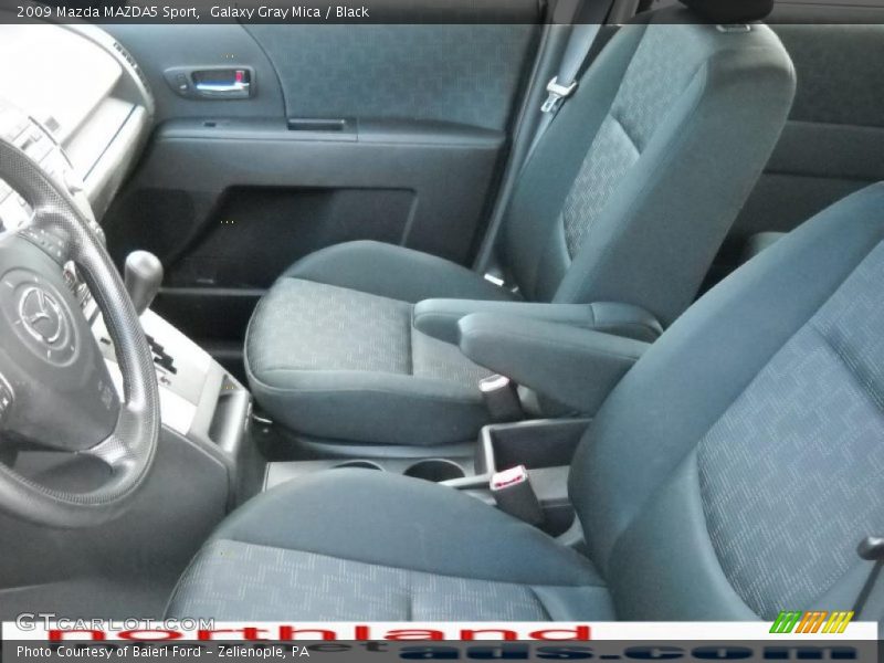 Galaxy Gray Mica / Black 2009 Mazda MAZDA5 Sport
