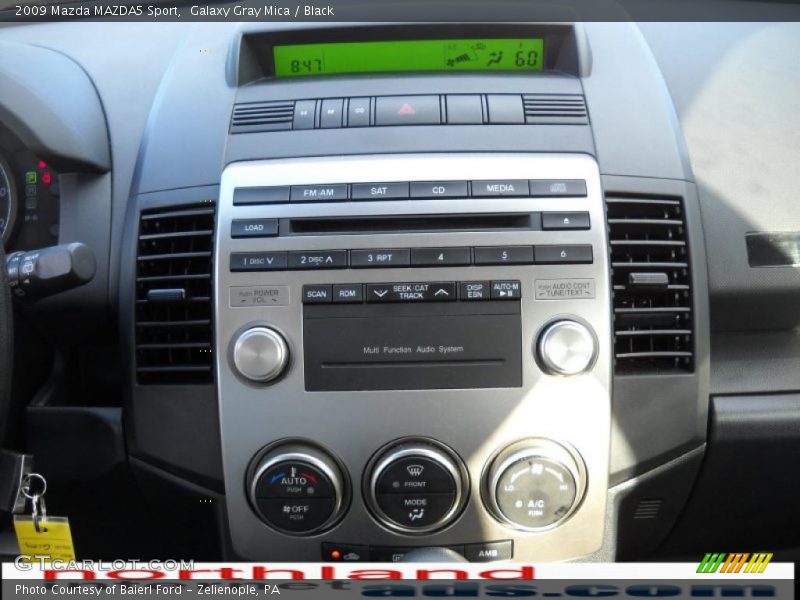 Galaxy Gray Mica / Black 2009 Mazda MAZDA5 Sport