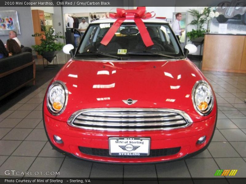 Chili Red / Grey/Carbon Black 2010 Mini Cooper Hardtop