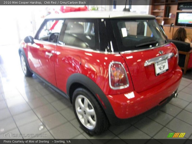 Chili Red / Grey/Carbon Black 2010 Mini Cooper Hardtop