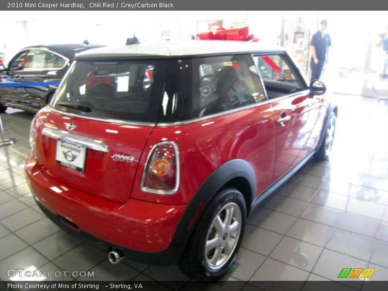 Chili Red / Grey/Carbon Black 2010 Mini Cooper Hardtop