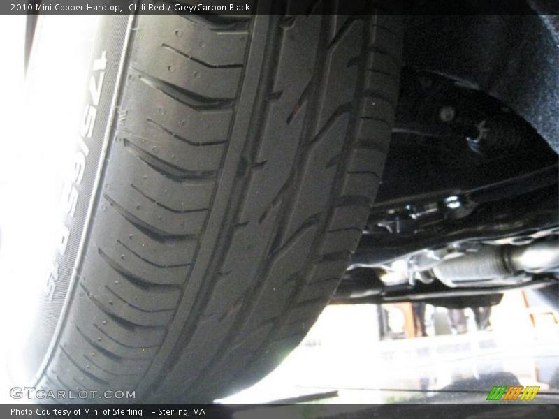 Chili Red / Grey/Carbon Black 2010 Mini Cooper Hardtop