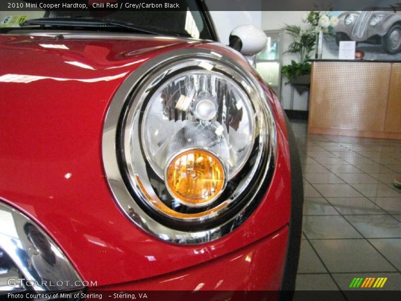 Chili Red / Grey/Carbon Black 2010 Mini Cooper Hardtop