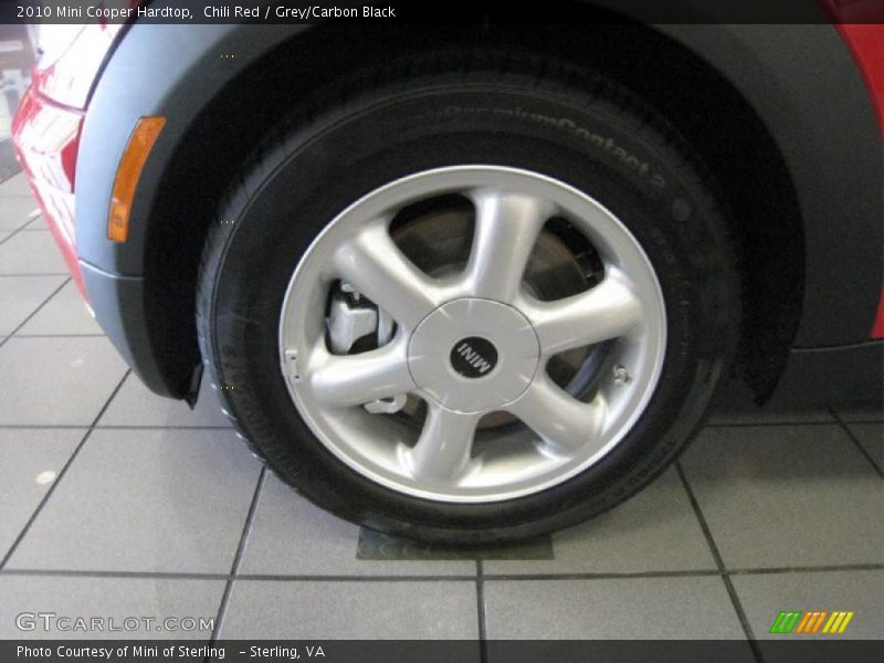 Chili Red / Grey/Carbon Black 2010 Mini Cooper Hardtop