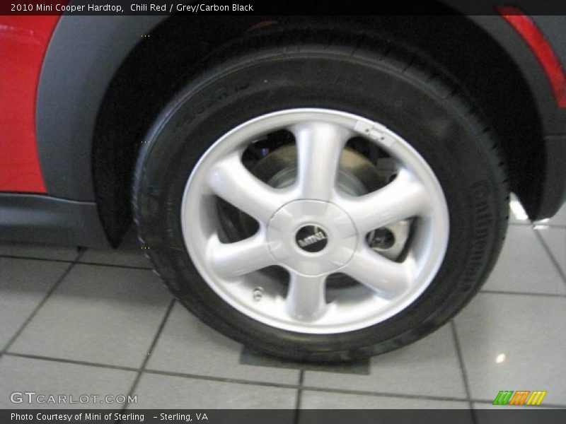 Chili Red / Grey/Carbon Black 2010 Mini Cooper Hardtop