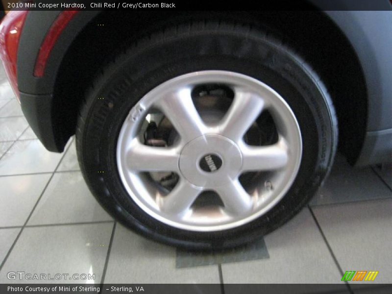 Chili Red / Grey/Carbon Black 2010 Mini Cooper Hardtop