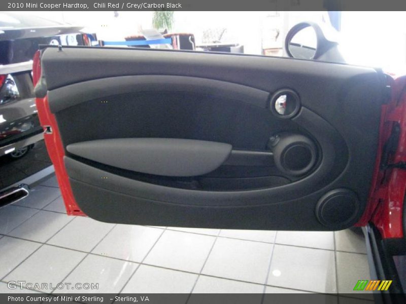 Chili Red / Grey/Carbon Black 2010 Mini Cooper Hardtop