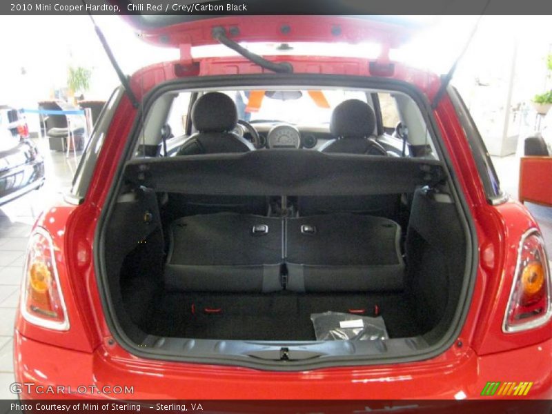 Chili Red / Grey/Carbon Black 2010 Mini Cooper Hardtop