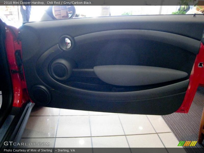 Chili Red / Grey/Carbon Black 2010 Mini Cooper Hardtop