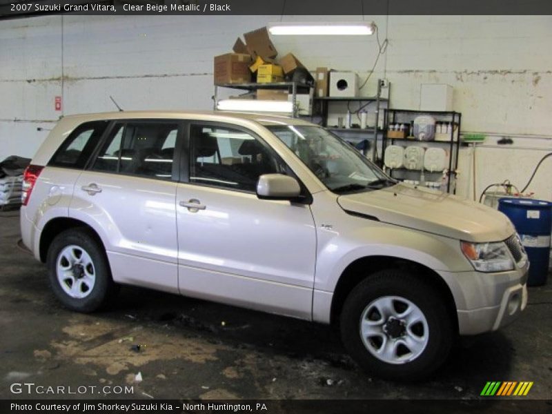 Clear Beige Metallic / Black 2007 Suzuki Grand Vitara