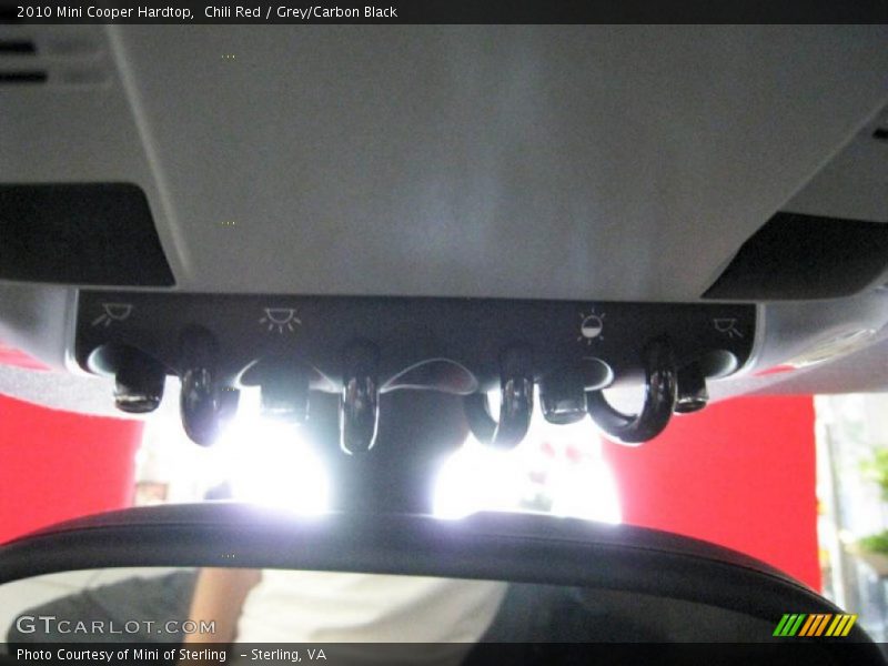 Chili Red / Grey/Carbon Black 2010 Mini Cooper Hardtop