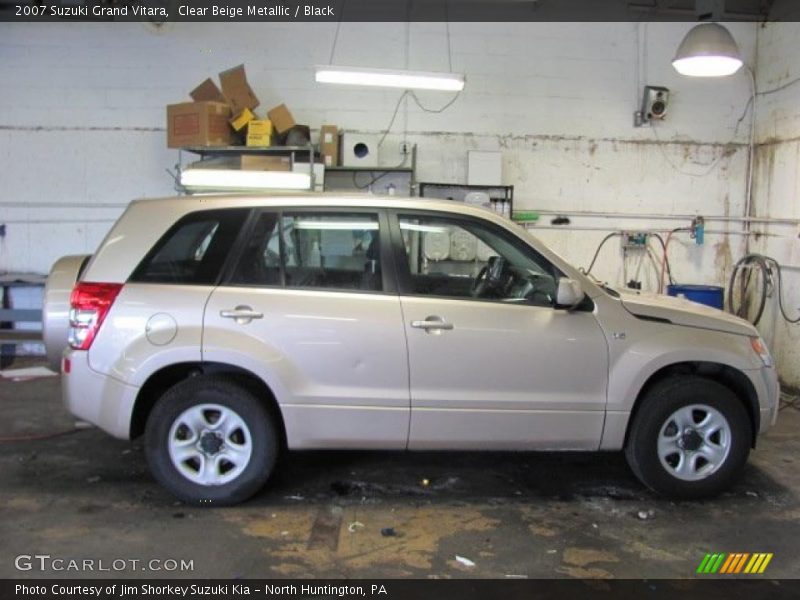 Clear Beige Metallic / Black 2007 Suzuki Grand Vitara
