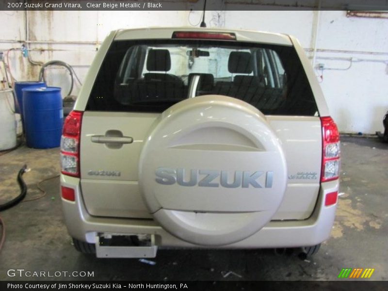 Clear Beige Metallic / Black 2007 Suzuki Grand Vitara