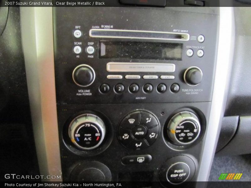 Clear Beige Metallic / Black 2007 Suzuki Grand Vitara