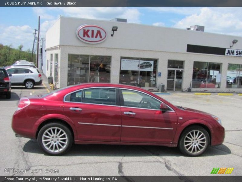 Red Jewel / Black 2008 Saturn Aura XR