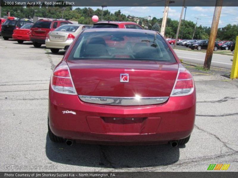 Red Jewel / Black 2008 Saturn Aura XR