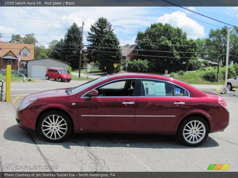 Red Jewel / Black 2008 Saturn Aura XR