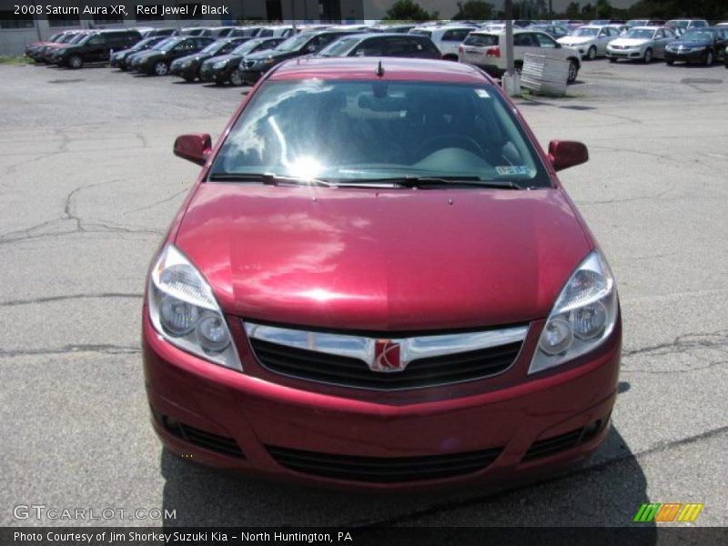 Red Jewel / Black 2008 Saturn Aura XR