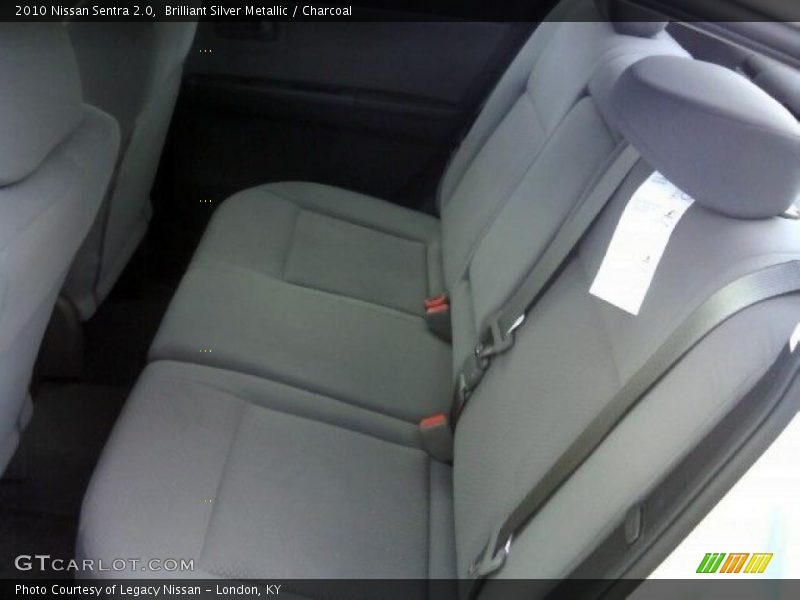 Brilliant Silver Metallic / Charcoal 2010 Nissan Sentra 2.0