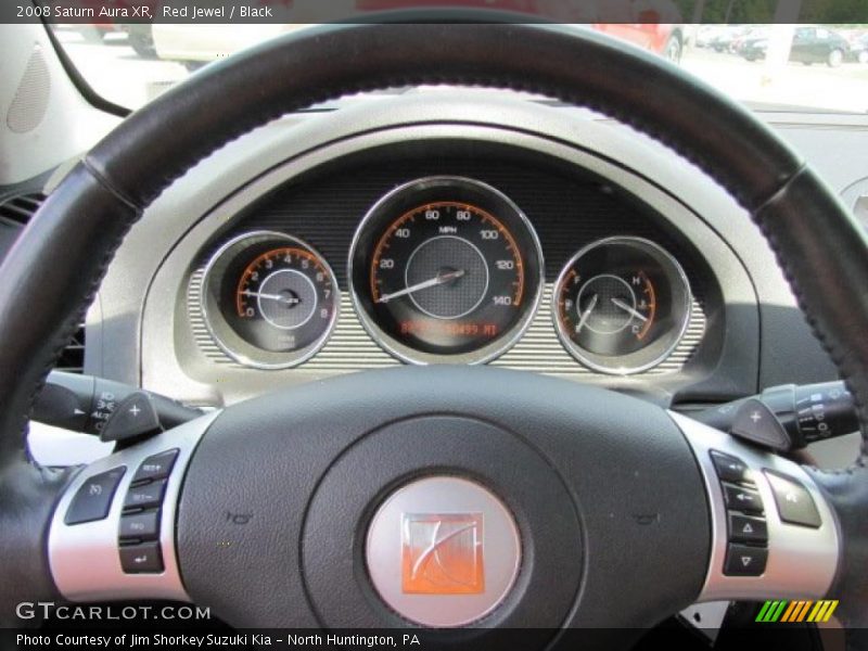 Red Jewel / Black 2008 Saturn Aura XR