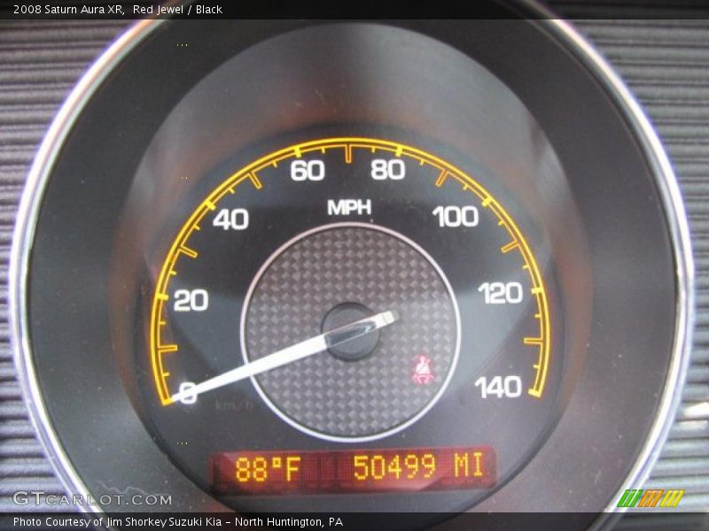 Red Jewel / Black 2008 Saturn Aura XR
