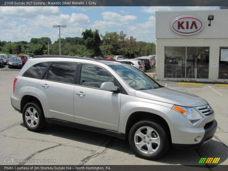 Majestic Silver Metallic / Grey 2008 Suzuki XL7 Luxury