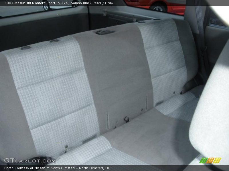 Solano Black Pearl / Gray 2003 Mitsubishi Montero Sport ES 4x4